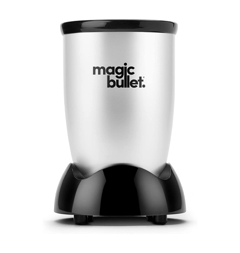 Magic Bullet Blender, Small, Silver, 11 Piece Set